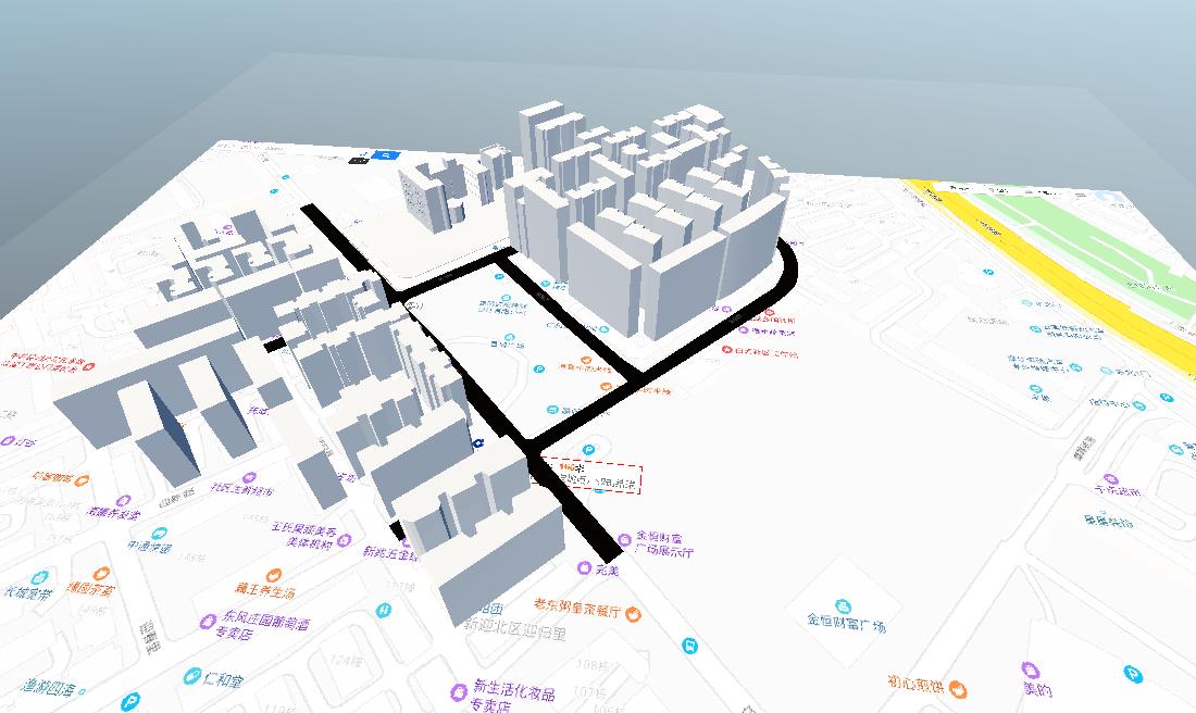 官房广场周边环境