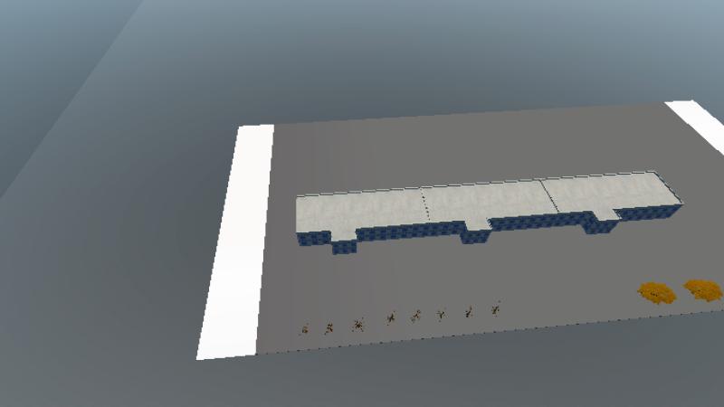 仓库内部场景图