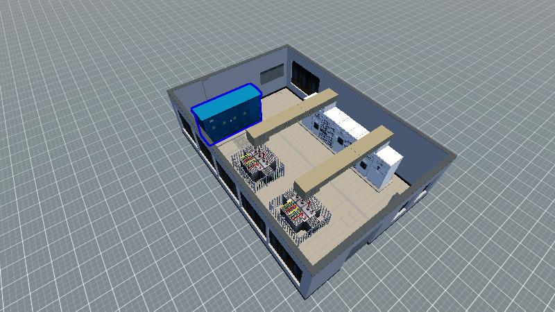 泰和配电室模型