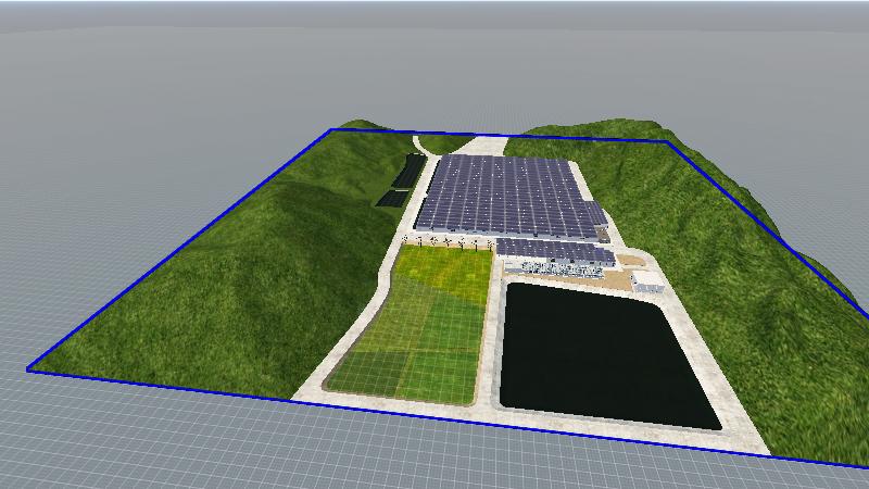 水产养殖基地场景