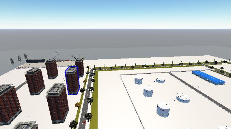 化工园区消防演练