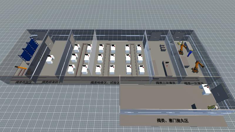 兰州阀检修产线