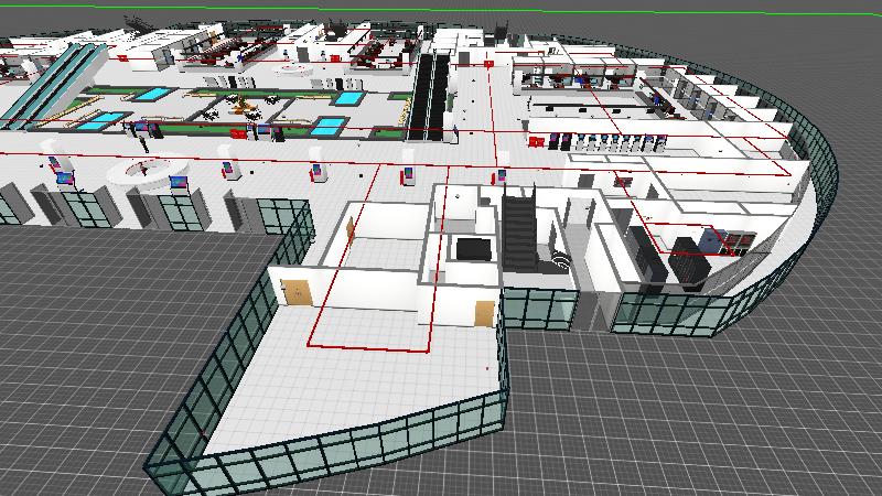 新市民中心大楼无地面