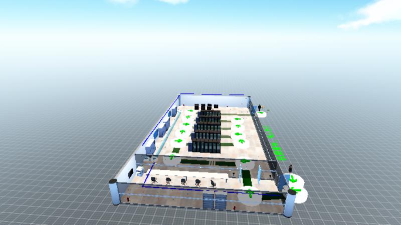 山西大学理科楼机房