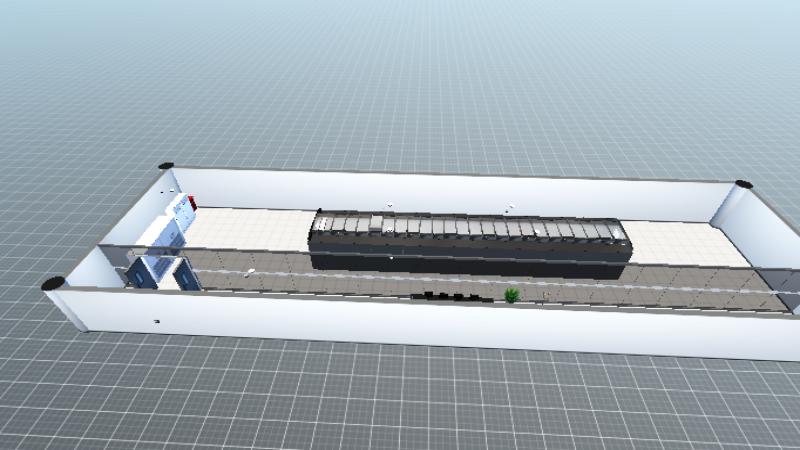 石头做的中北大学数据中心机房