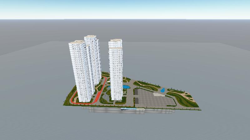 山水名园（无外立面、无科研楼）