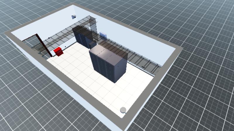 嘉陵区电子政务机房（走线架）
