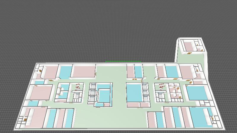 六层弱电平面图