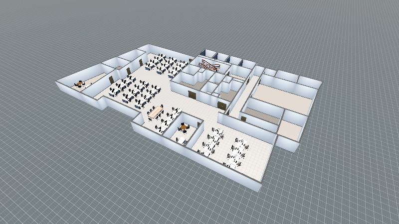 高德8楼系统部平面布置图-删减