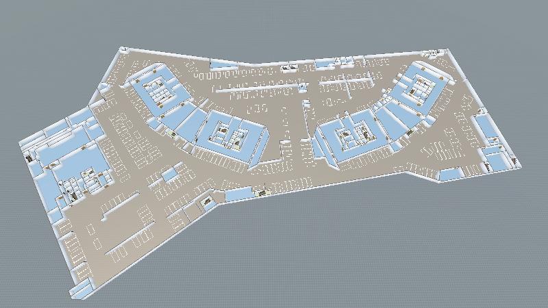 虹桥N1-9#地下室-处理-模型