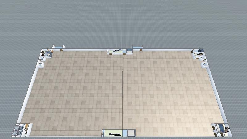 亿盛2#车间二层-模型