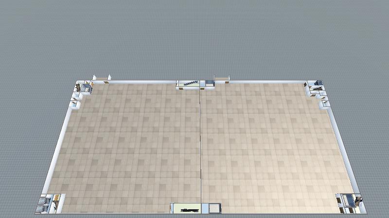 亿盛2#车间四层-模型