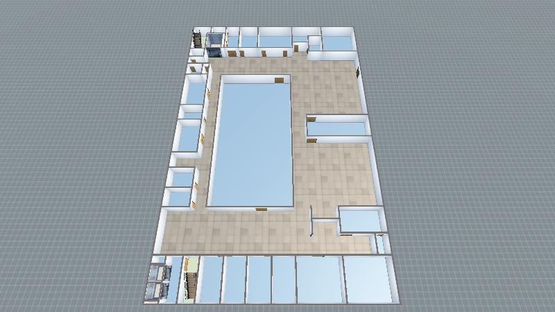 亿盛2#六层办公区-模型