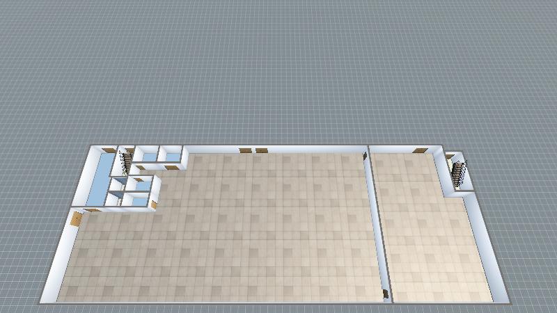 亿盛集宿楼一层-模型