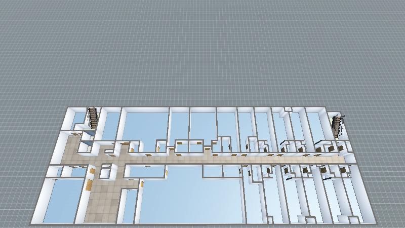 亿盛集宿楼七层-模型