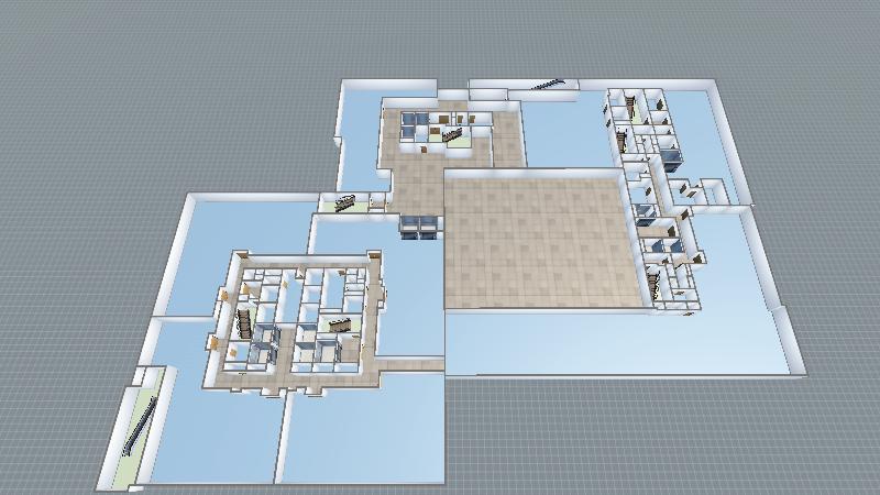 76、77项目1号2号四层平面图