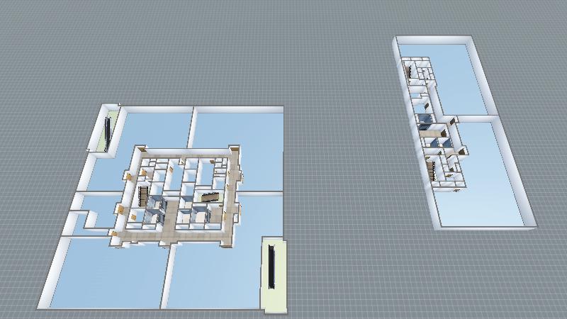 76、77项目1号2号十层平面图