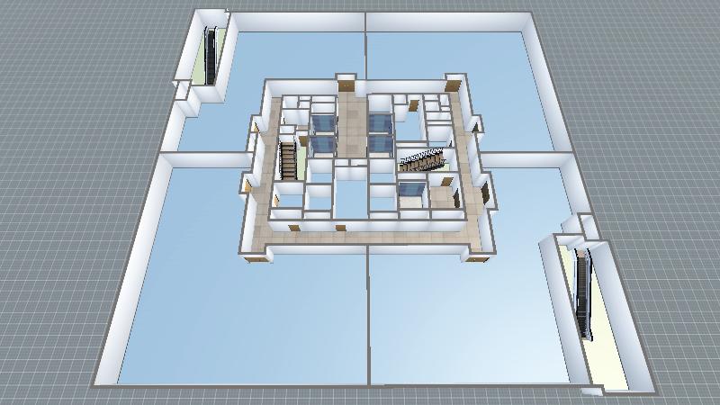 76、77项目1号2号十三层平面图