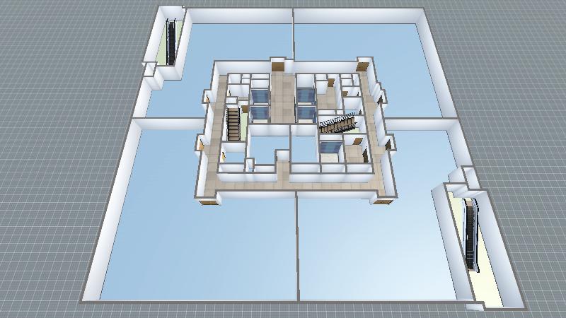 76、77项目1号2号十五层十六层层平面图