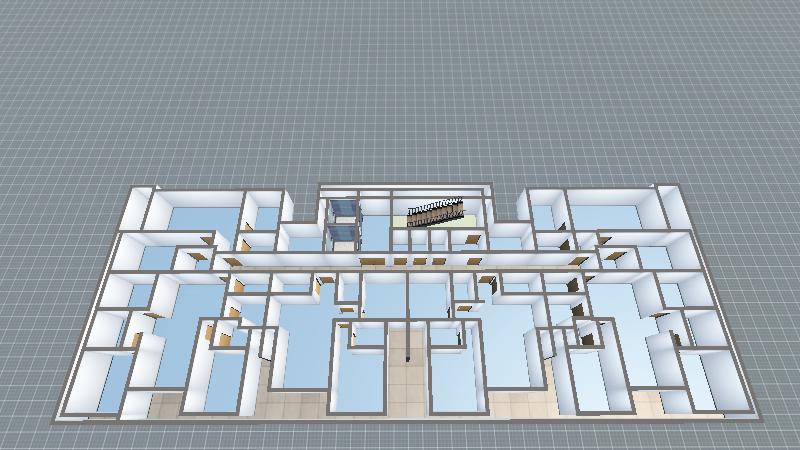 76项目3号楼住宅平面图_标准层