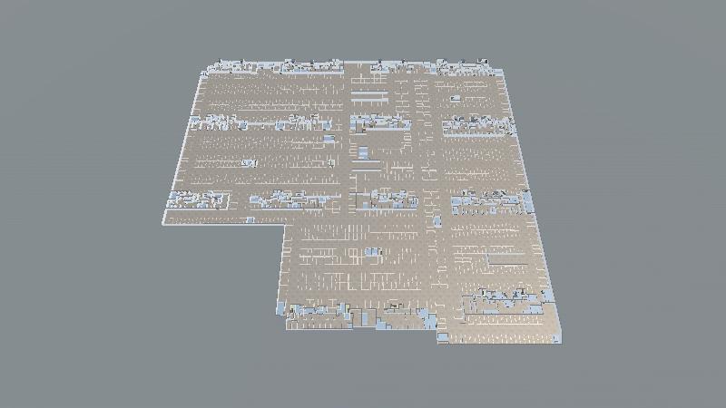 光明新城B1F地下车库