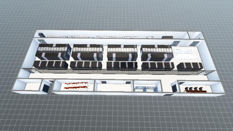 600平米机房--方案4