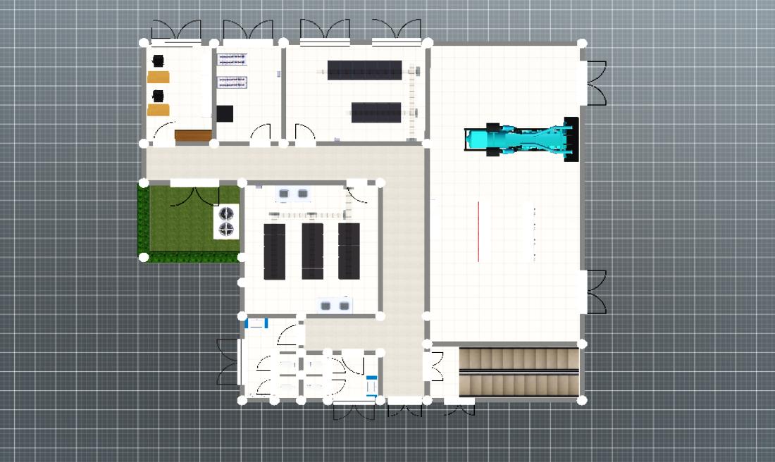 斗门公安机房效果图