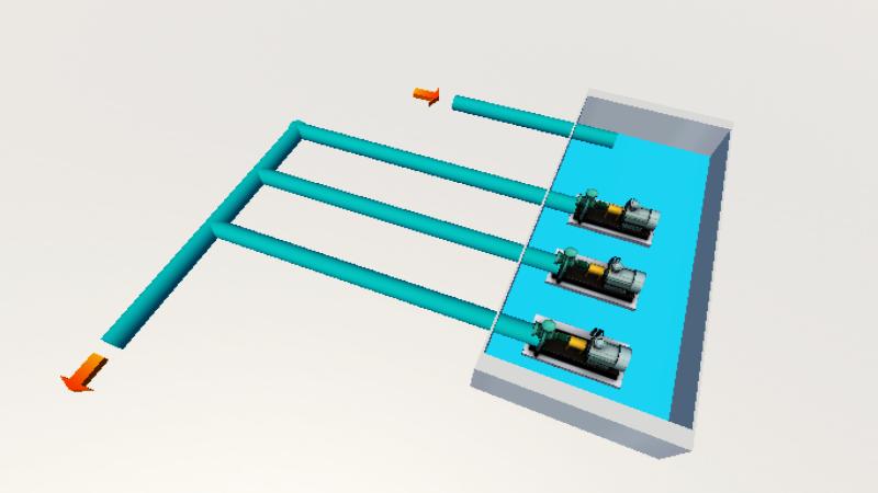 昆明六回用水泵房