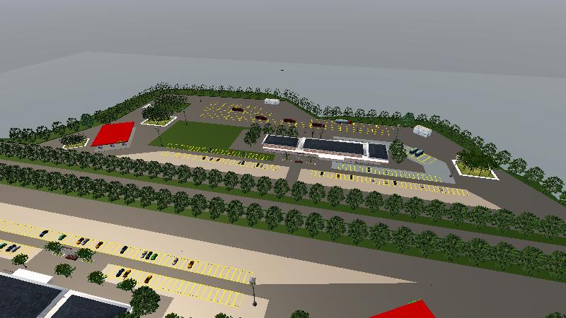 井陉服务区场景电合并