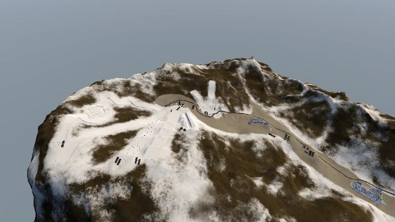 冀北冬奥滑雪场