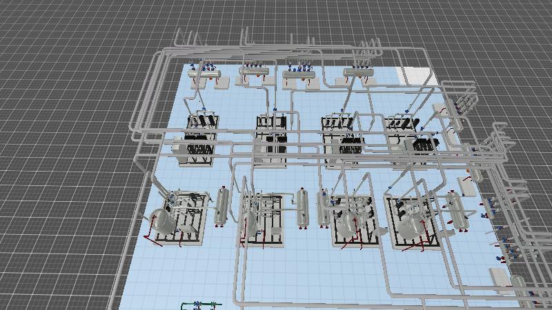 中铁西城北区热力站