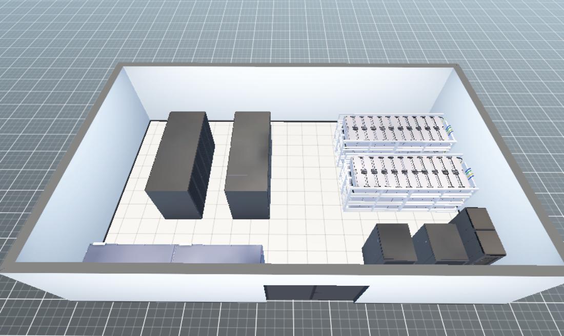 拉萨海关六楼机房