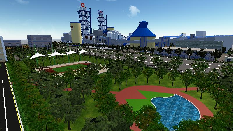 中联水泥厂区南阳