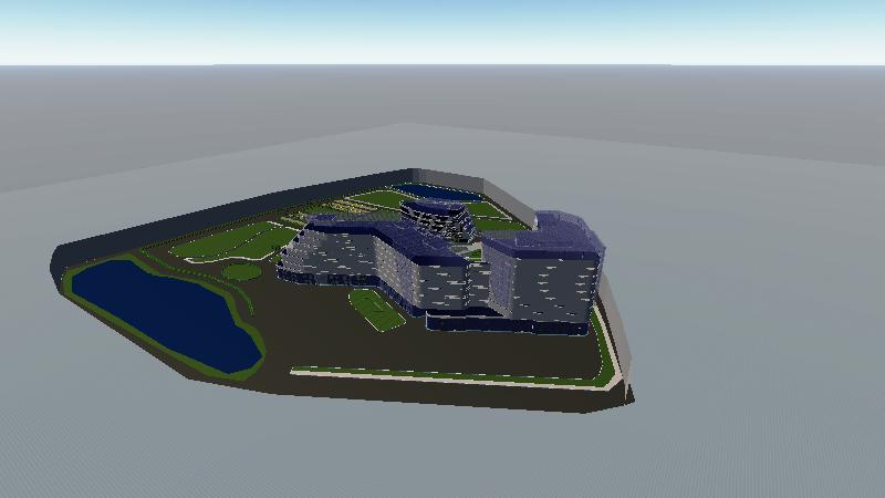 里面无设备的空场景