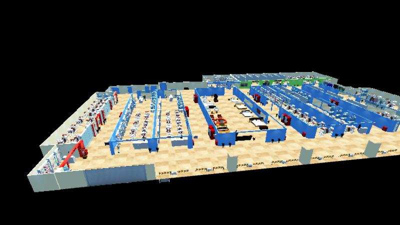 sc白天投影黄墙