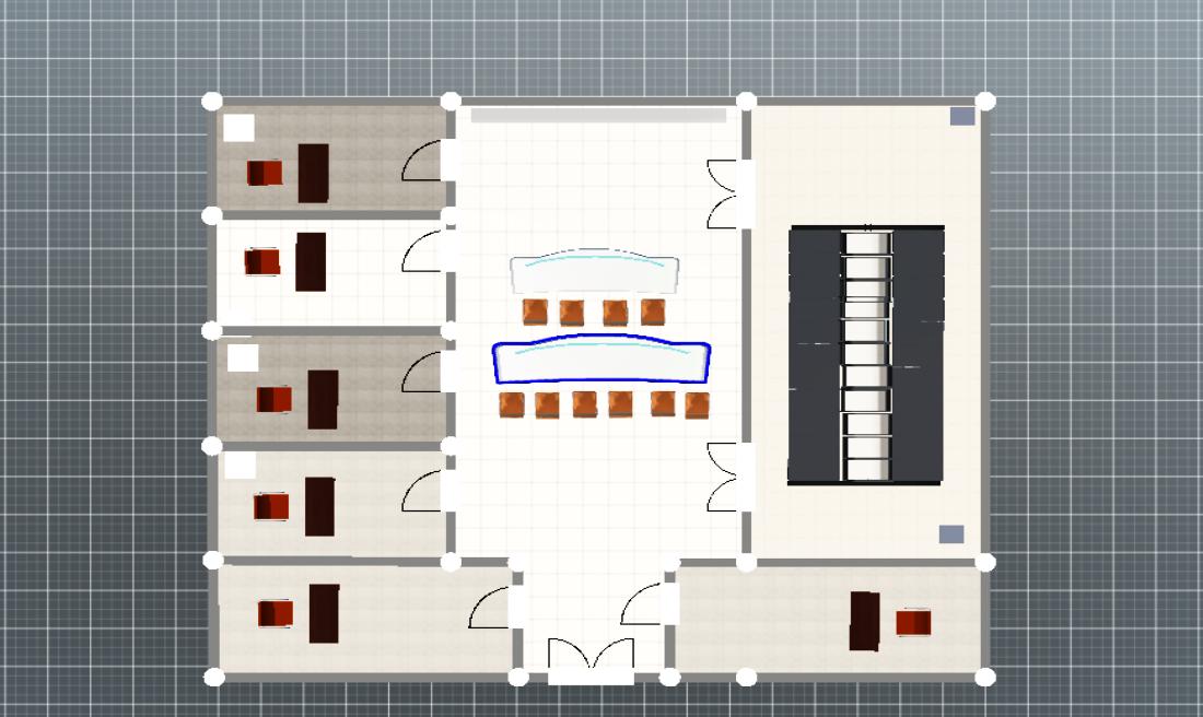 高阳矿一层平面图2