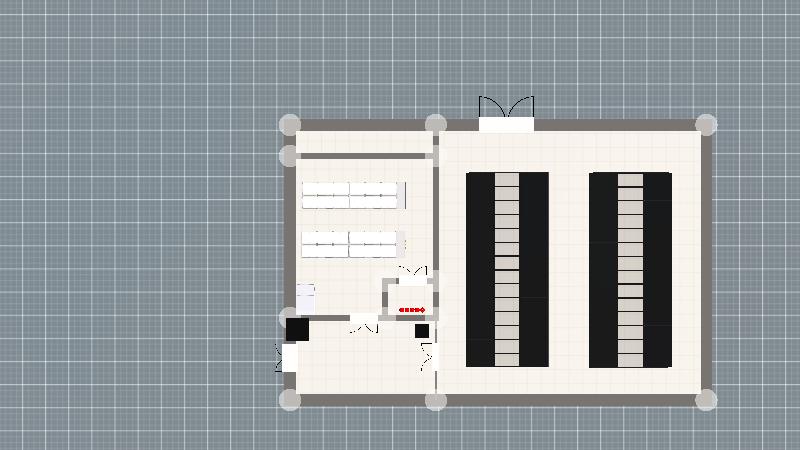 临港一楼机房展厅一期效果