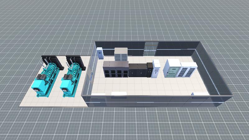 上海闽控实业-珠海机场项目-配电机房