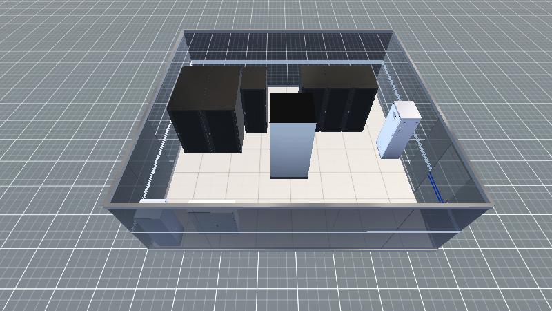 河北安迅电子项目机房图1