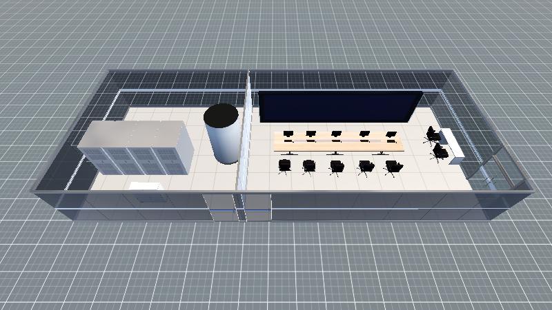 河北安迅电子项目机房图2