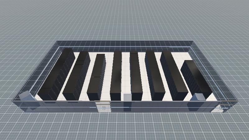 白玉山机房（大）设备分布图-山西理工大学